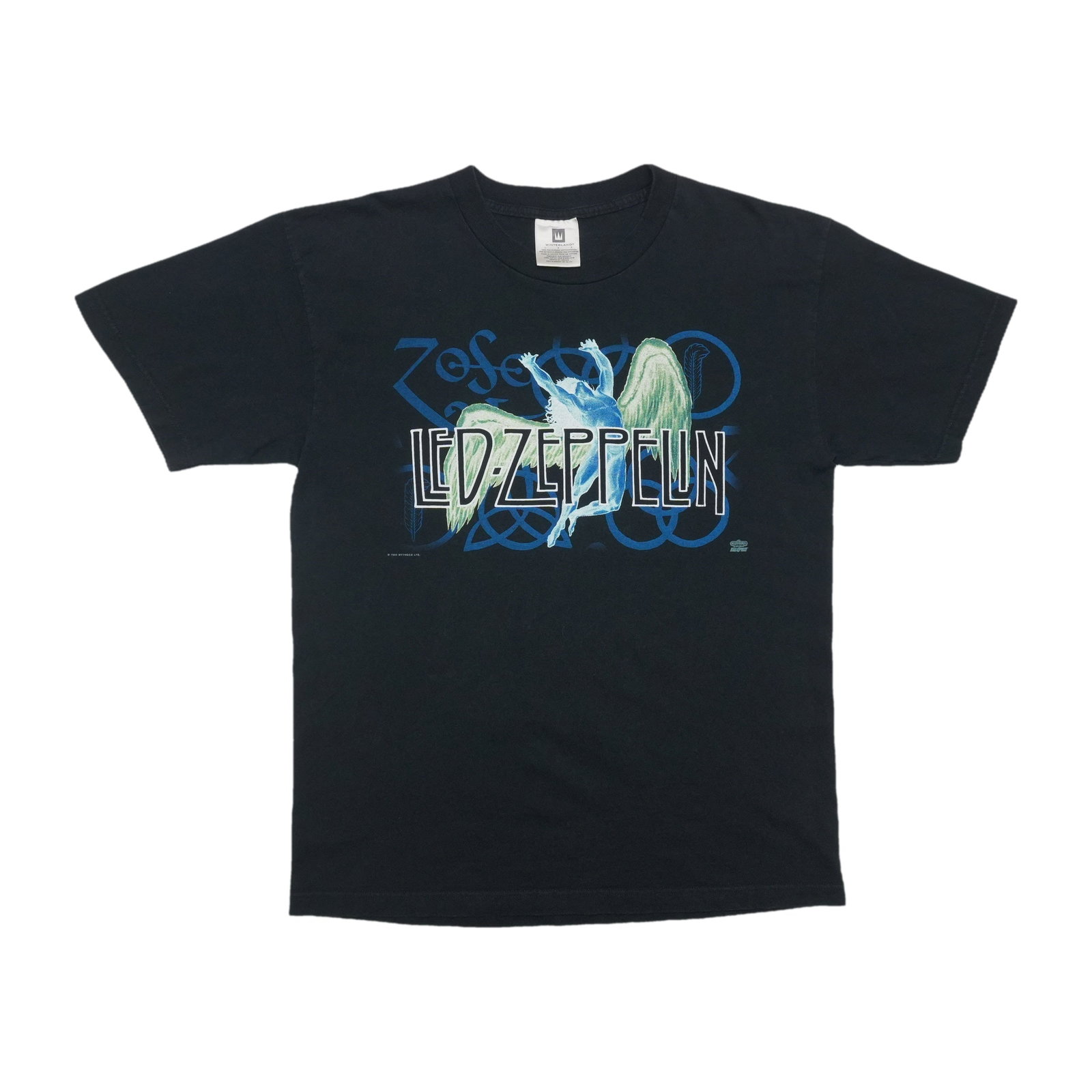1995 Led Zeppelin Icarus ZOSO Shirt: 1995 Led Zeppelin Icarus ZOSO Shirt This iconic Led Zeppelin Icarus ZOSO shirt from 1995 is a must-have for fans of the legendary rock band. Featuring the distinctive design and bold graphics, this