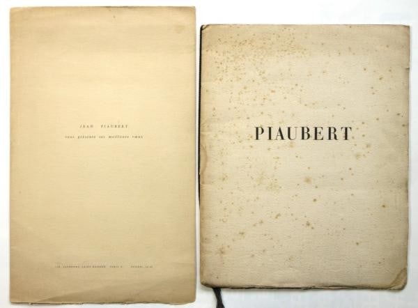 Jean Piaubert Mid Century Abstract Print 1957 Paris Galerie Bing Catalog 2pcs: Jean Piaubert Mid Century Abstract Print 1957 Paris Galerie Bing Catalog 2pcs Item Specifics: Artist: Jean Piaubert Subject: Abstract Art Material: Paper Style: Japanese Year Of Production: 1957