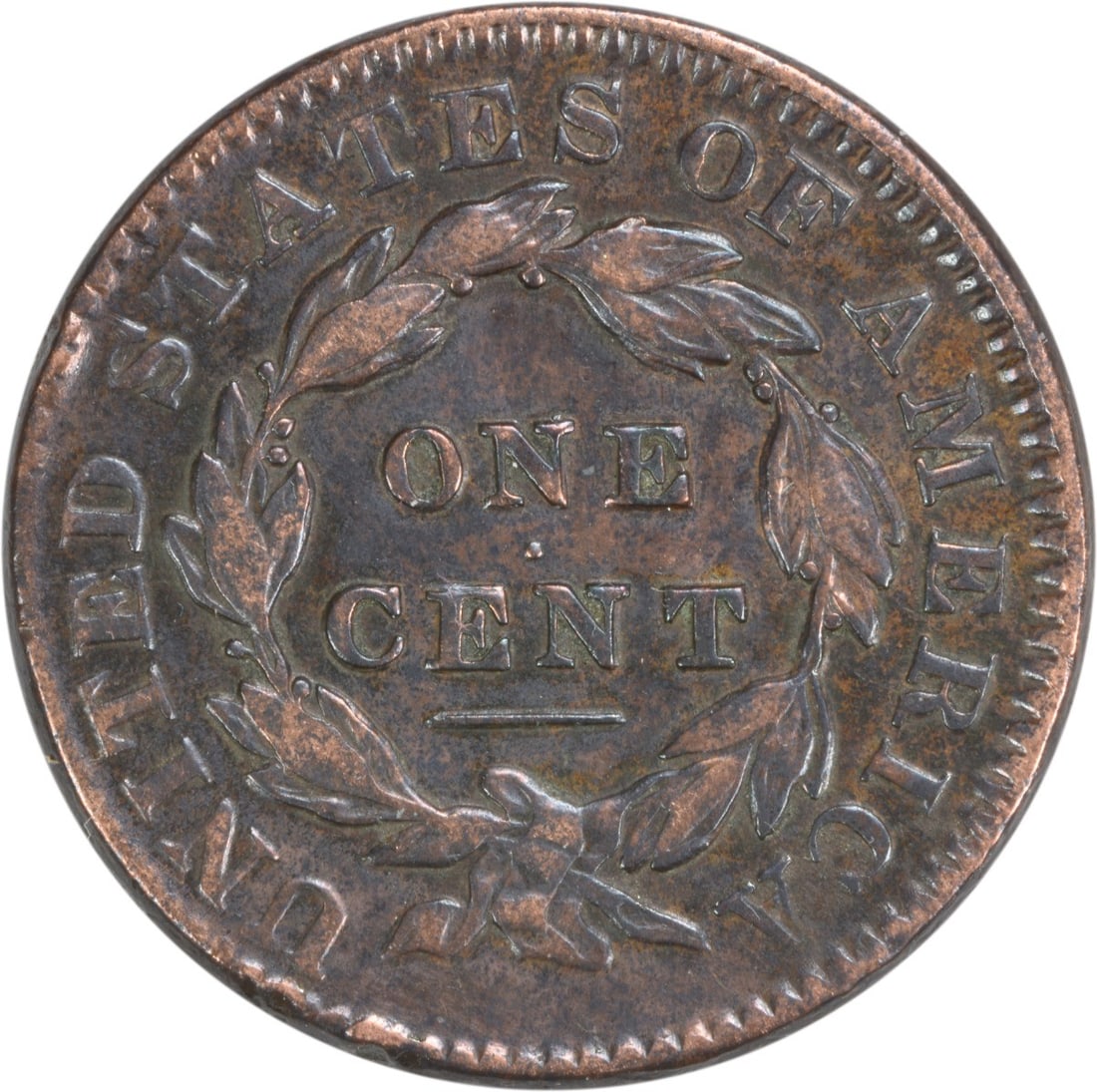 Large Cent Large Letters VF Uncertified - 2