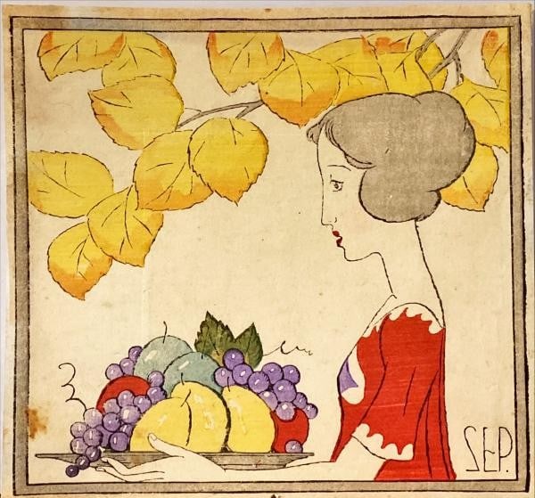 Woodblock Print Japanese Art Fujin Cover Autumn Graph Takehisa Yumeji 1924: Woodblock Print Japanese Art Fujin Cover Autumn Graph Takehisa Yumeji 1924 Item Specifics: Artist: Takehisa Yumeji Subject: Autumn Woman Material: Paper Style: Japanese Size: 19 x 20 cm Product Discla