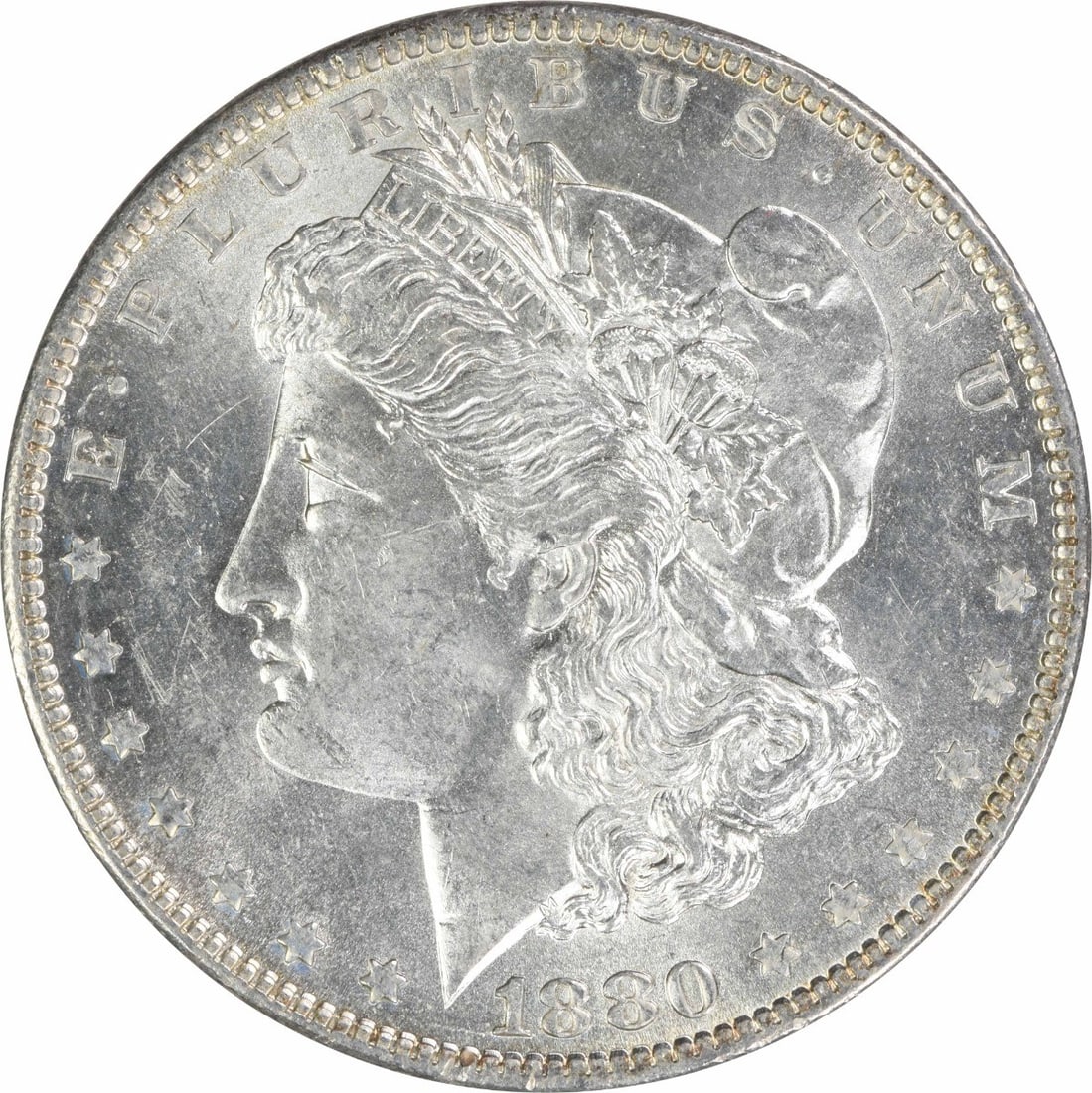 1880-O Morgan Silver Dollar BU Uncertified (1 of 2)