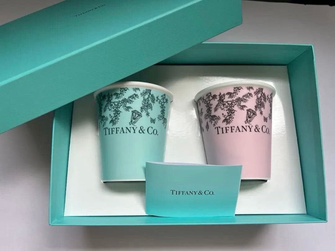Bone china cup set wonder paper tiffany made japan co: Bone china cup set wonder paper tiffany made japan co Item Specifics: Color: Blue Pink California Prop 65 Warning: NA Brand: Tiffany & Co. Country/Region Of Origin: Japan Original/Licensed Reproductio