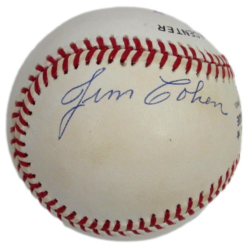 Jim Fireball Cohen Signed OAL Baseball Negro League Indianapolis Clowns PSA/ DNA: Jim Fireball Cohen Signed OAL Baseball Negro League Indianapolis Clowns PSA/ DNA Item Specifics: Sport: Baseball Product: Ball Original/Reprint: Original Autograph Authentication: PSA/DNA League: MLB 