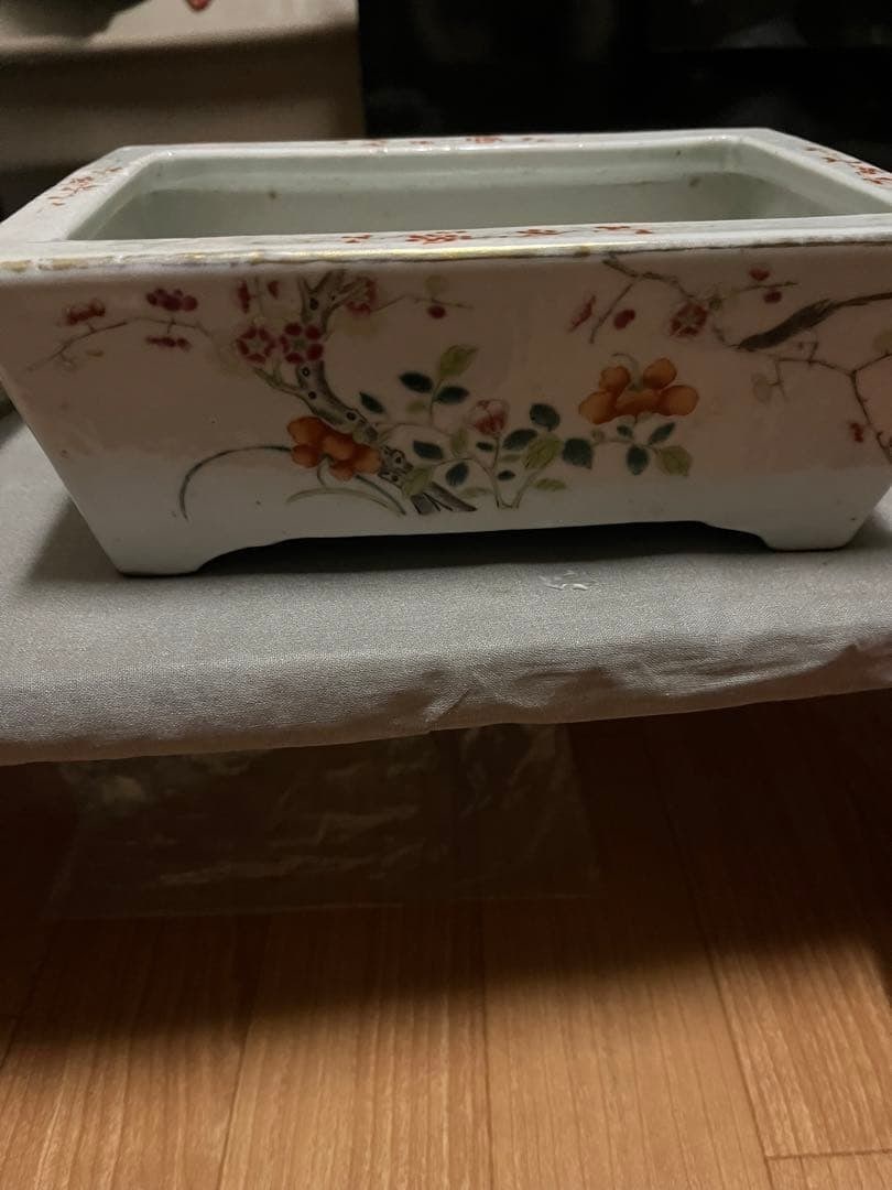 Chinese Daoguang Nian Zhi Suiban Flower Vase Porcelain Rectangular Ikebana Vase: Chinese Daoguang Nian Zhi Suiban Flower Vase Porcelain Rectangular Ikebana Vase Item Specifics: Pattern: NA Color: NA Material: Ceramic Subject: NA Brand: NA Type: Water basin / Flower vase Item Heigh