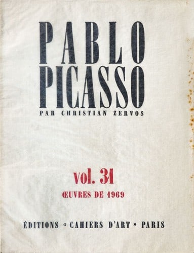 Picasso catalogue raisonne rare complete set art reference zervos edition (1 of 1)