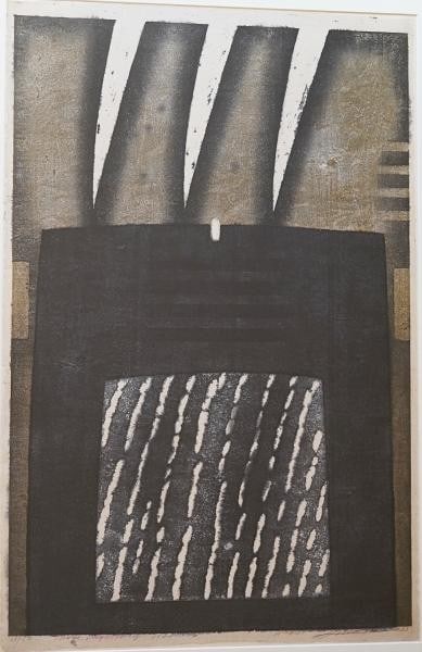 Akira Kurosaki Woodblock Print Three Lightning Flashes Limited 28 50 Signed 1993: Akira Kurosaki Woodblock Print Three Lightning Flashes Limited 28 50 Signed 1993 Item Specifics: Artist: Akira Kurosaki Subject: Abstract Art Material: Paper Style: Japanese Size: 111 x 80 cm Year Of 