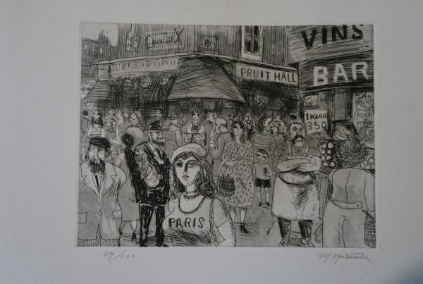 Makoto Masuda 12 Original Signed Etchings Limited Edition 100 Set 1976 (1 of 6)
