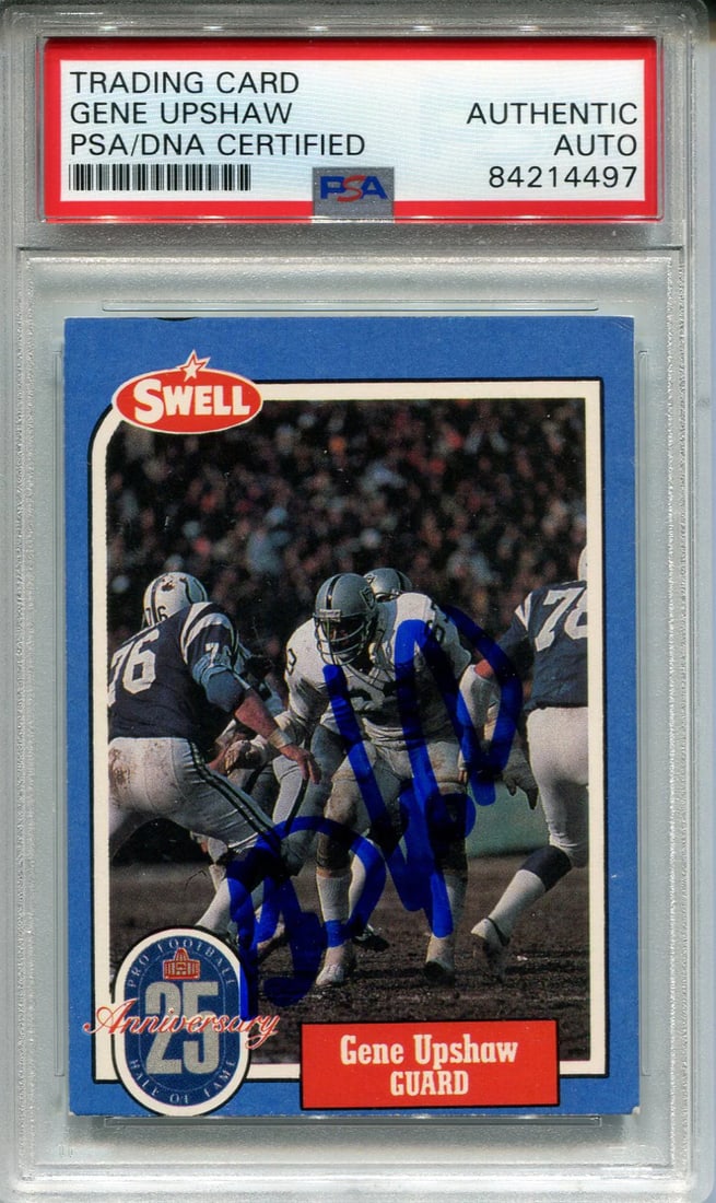 Upshaw Autographed Gene 1988 Card #138 Swell PSA (1 of 1)