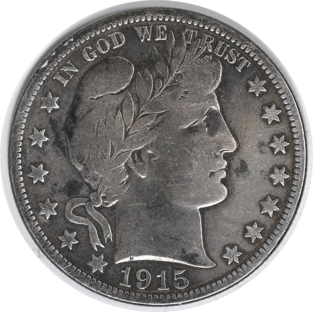 Uncertified F Dollar Half Silver Barber 1915: Uncertified F Dollar Half Silver Barber 1915 The 1915 F Dollar Half Silver Barber coin features a circulated state with a km number of 116, showcasing its unique characteristics. Made from silver and 