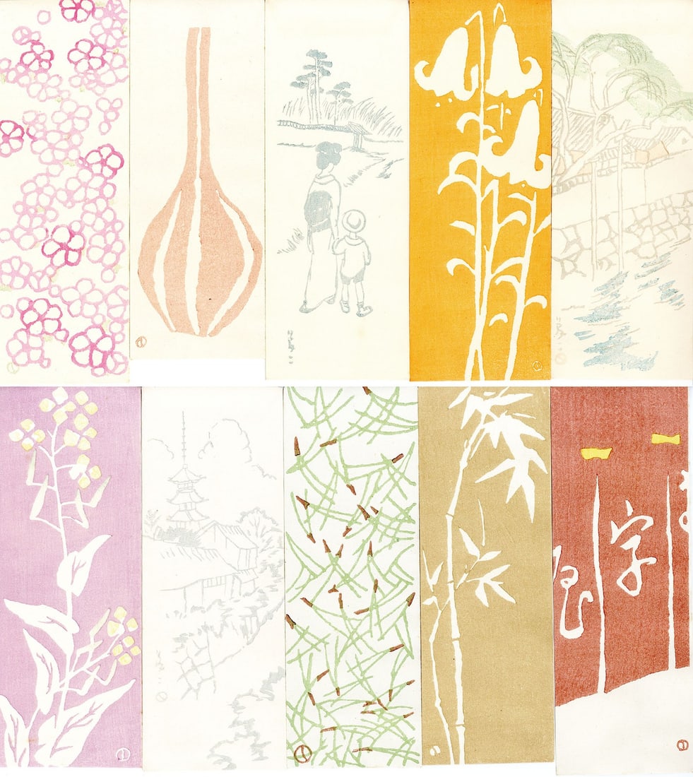 Yumeji Takehisa Woodblock Print Set Envelopes 10 Sheets Taisho Romance Art: Yumeji Takehisa Woodblock Print Set Envelopes 10 Sheets Taisho Romance Art Item Specifics: Artist: Yumeji Takehisa Subject: Envelopes / Decorative Art Material: Paper Style: Japanese Product Disclaime