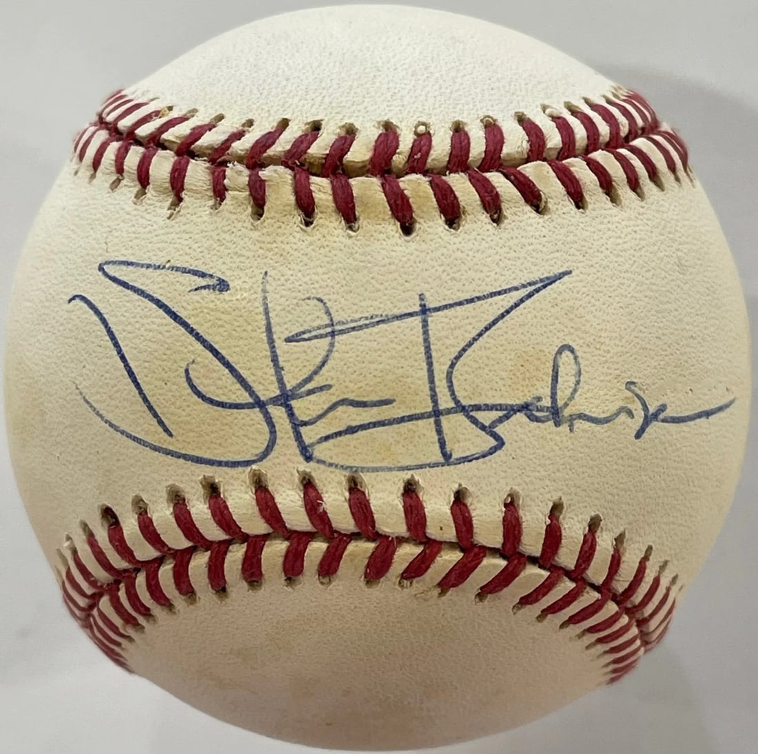 Stan Bahnsen Autographed Official Major League Baseball: Stan Bahnsen Autographed Official Major League Baseball Stan Bahnsen's blue pen signature across the sweet spot of an official American League Gene Budig baseball adds a touch of nostalgia to this