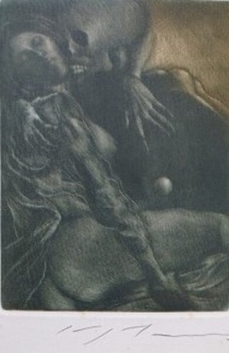 Masuo Ikeda Original Signed Etching Madonna s Pearls 3 Framed 1976 Art Print: Masuo Ikeda Original Signed Etching Madonna s Pearls 3 Framed 1976 Art Print Item Specifics: Artist: Masuo Ikeda Subject: Modern Art Material: Paper (Copperplate Etching) Style: Japanese Size: P.P: 15