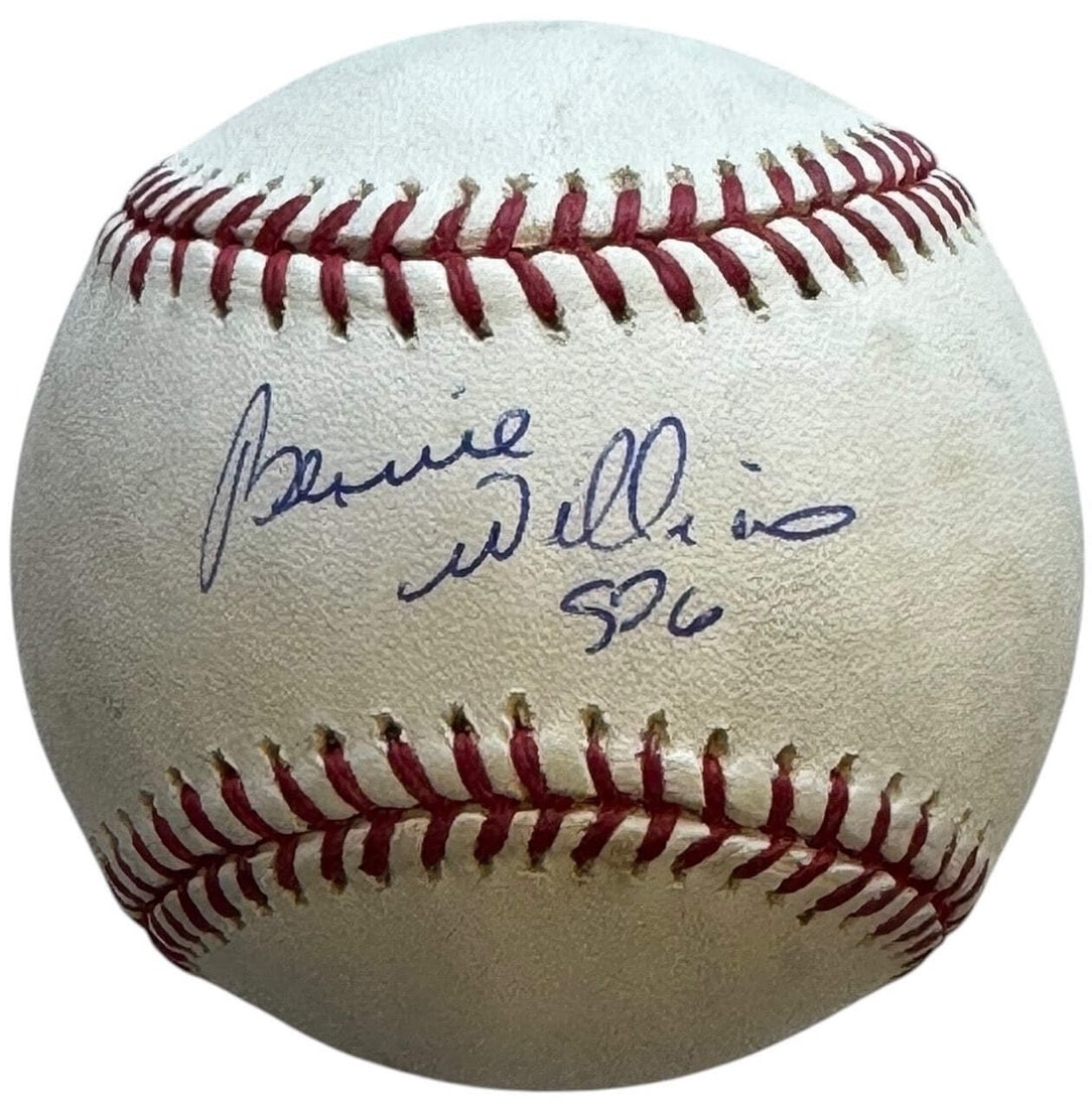 Bernie Williams Autographed Official Major League Baseball (Steiner) (1 of 2)