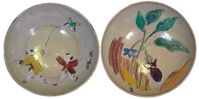 Hand painted ceramic plates by Suga Tatehiko Yasuda Ryumon: Hand painted ceramic plates by Suga Tatehiko Yasuda Ryumon Item Specifics: Artist: Suga Tatehiko Yasuda Ryumon et al. Subject: Japanese Landscapes and Traditional Motifs Material: Ceramic Style: