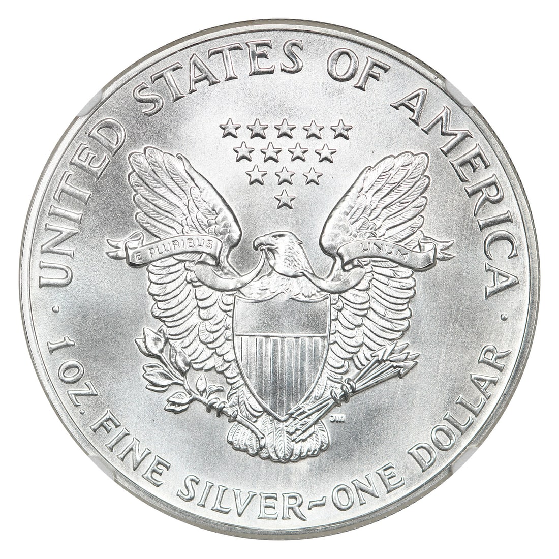 1987 $1 Silver Eagle NGC MS70 - Silver Eagles - 4