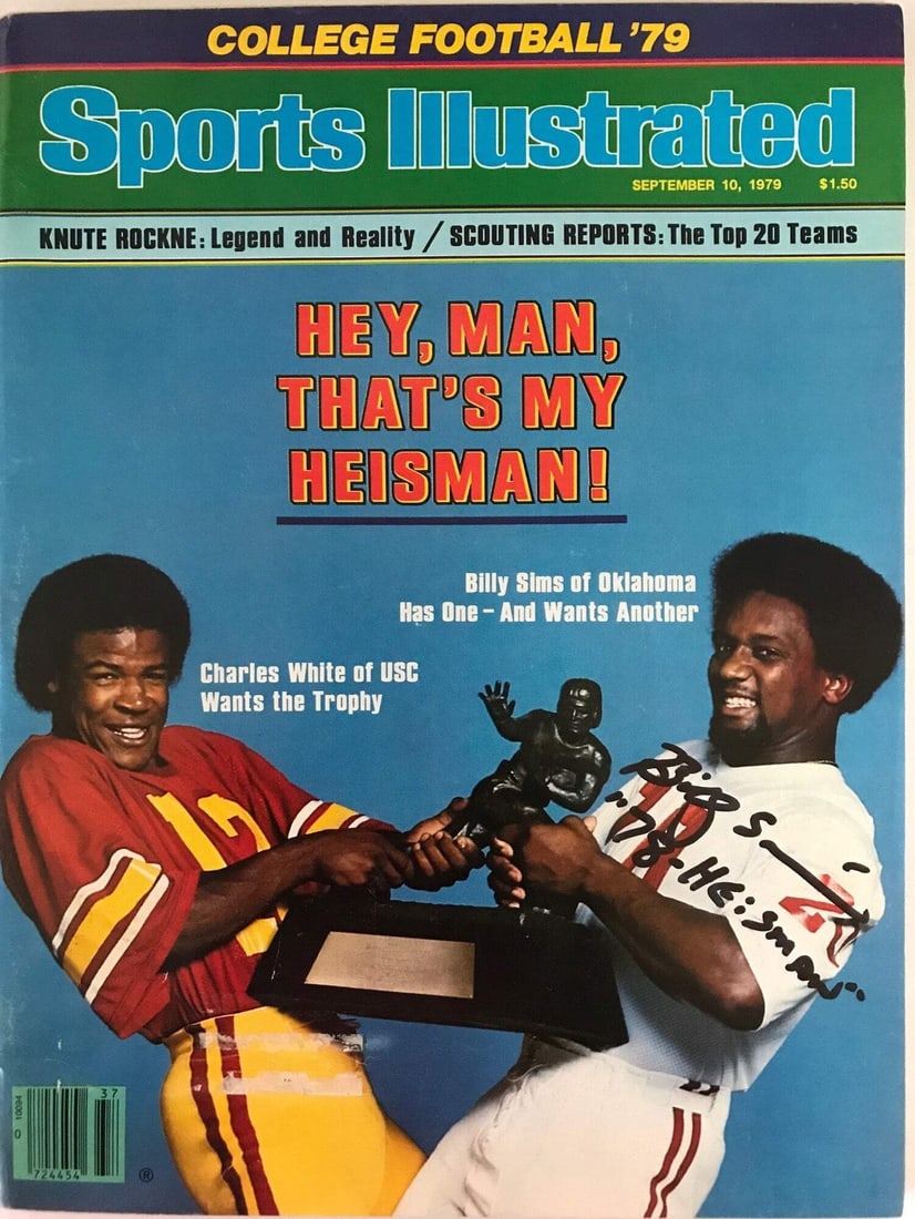Sports Illustrated September 10 1979 Signed Billy (1 of 2)