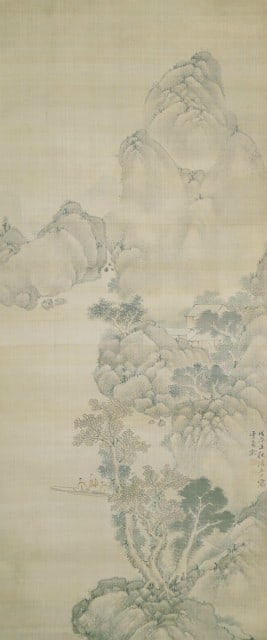 Kushi Unsen Japanese Hanging Scroll Painting Landscape Edo Period Bunjinga Art: Kushi Unsen Japanese Hanging Scroll Painting Landscape Edo Period Bunjinga Art Item Specifics: Artist: Kushi Unsen Subject: Landscape Material: Ink and pigments on paper Style: Japanese Year Of Produc