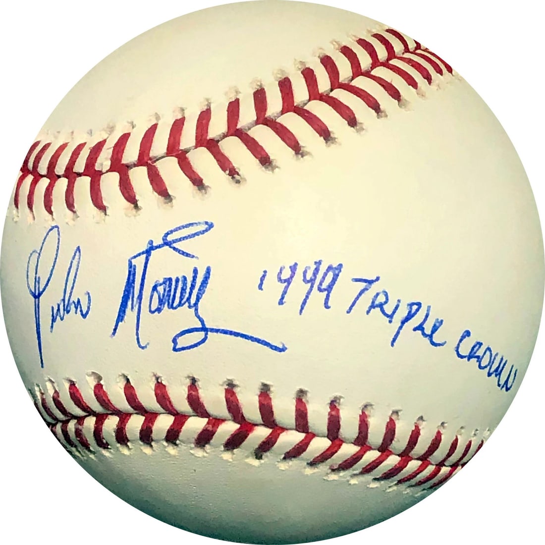 Martinez Pedro Triple Crown 1999 Autographed Baseball (BGS) (1 of 3)