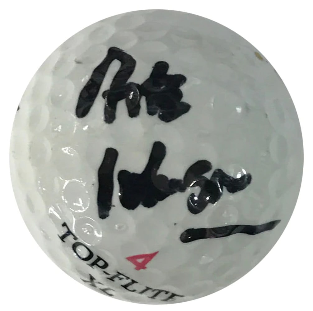 Arte Johnson Autographed Top Flite 4 XL Golf Ball: Arte Johnson Autographed Top Flite 4 XL Golf Ball Top Flite 4 XL Golf Ball, signed in black sharpie by Arte Johnson. This unique golf ball features the signature of the actor, making it a one-of-a-kin