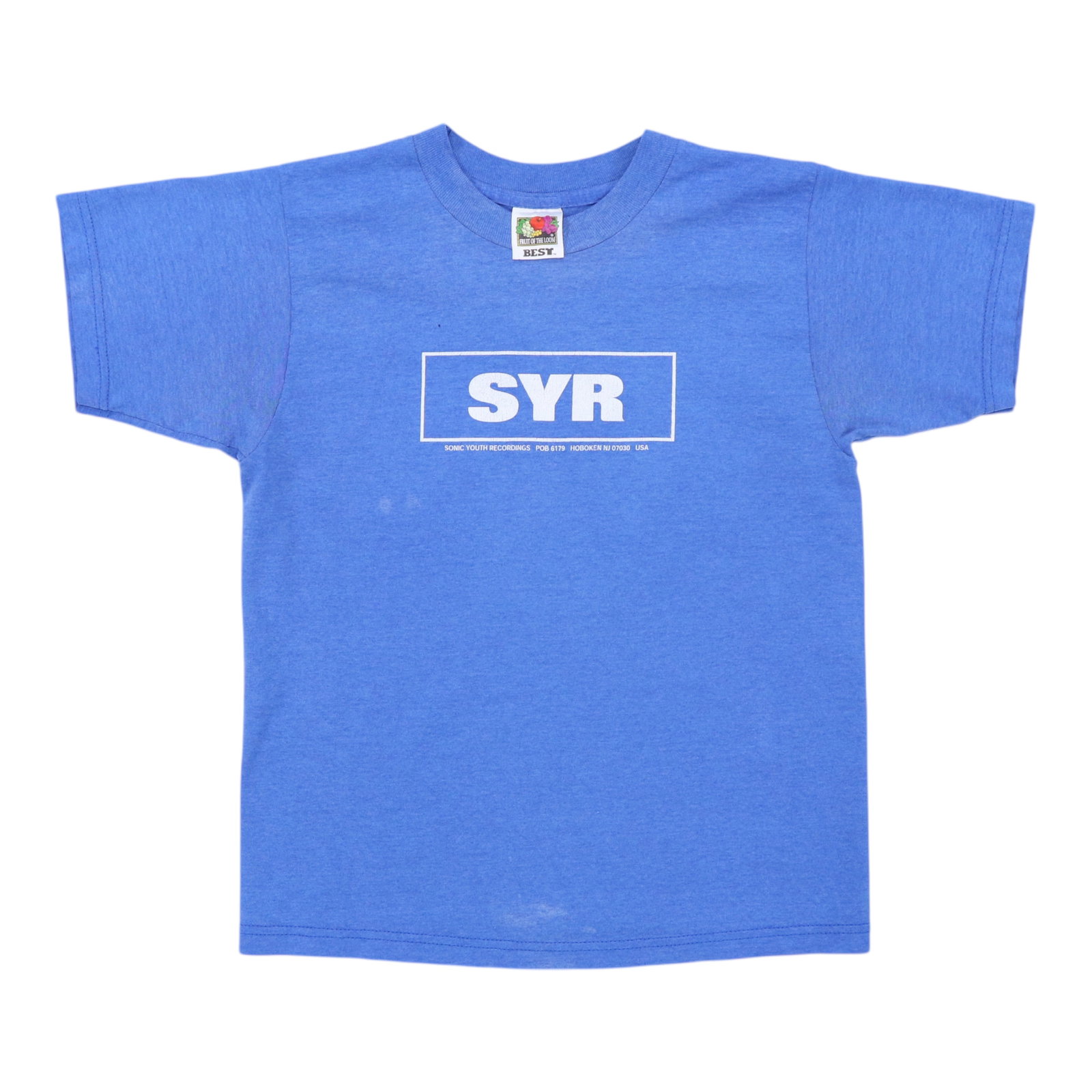1990s Sonic Youth Recordings Shirt: 1990s Sonic Youth Recordings Shirt Authentic 1990s Sonic Youth Recordings Shirt - A rare piece of music history, this vintage tee features the iconic band's logo and artwork from their influential rec