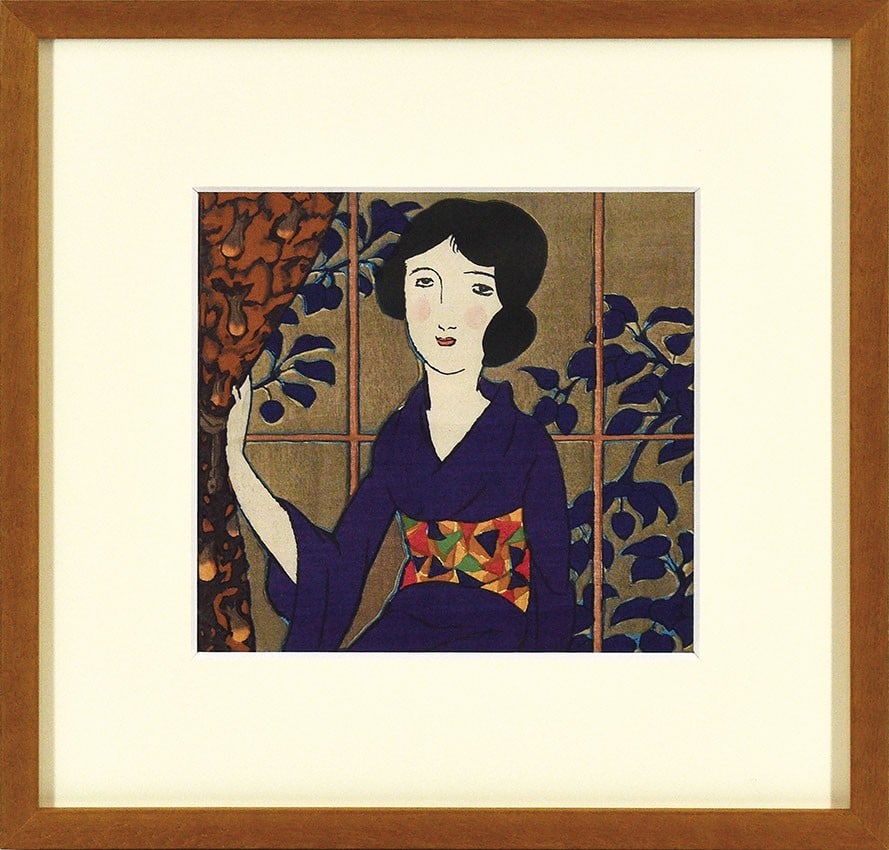 Woodblock Print Original 1926 Takehisa Yumeji At Window Taisho Era Art: Woodblock Print Original 1926 Takehisa Yumeji At Window Taisho Era Art Item Specifics: Artist: Yumeji Takehisa Subject: Woman at a Window Material: Paper Woodblock Print Style: Japanese Product Discla