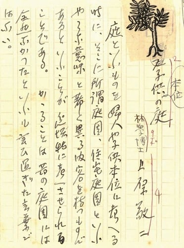 Keiji Uehara Original Manuscript Child Centered Garden Japanese Landscape Art: Keiji Uehara Original Manuscript Child Centered Garden Japanese Landscape Art Item Specifics: Artist: Keiji Uehara Subject: Landscape Architecture and Garden Design Material: Paper Style: Japanese Yea