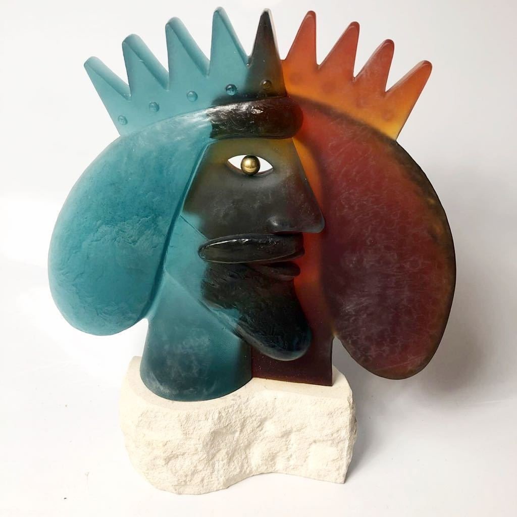 Daum France Eternidade ADETUR D'ERT by Jose Aurelio ED375 Signed H15.5: Daum France Eternidade ADETUR D'ERT by Jose Aurelio ED375 Signed H15.5 Item Specifics: Origin: French Signed By: Daum Jose Aurelio Signed: Yes Color: Multicolor Brand: Daum Type: Figurine