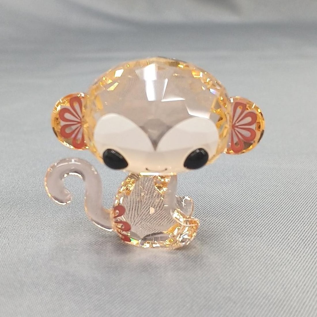 Swarovski Kiki the Monkey Crystal Glass Figurine 5004619 Zodiac Rare Collectible (1 of 8)