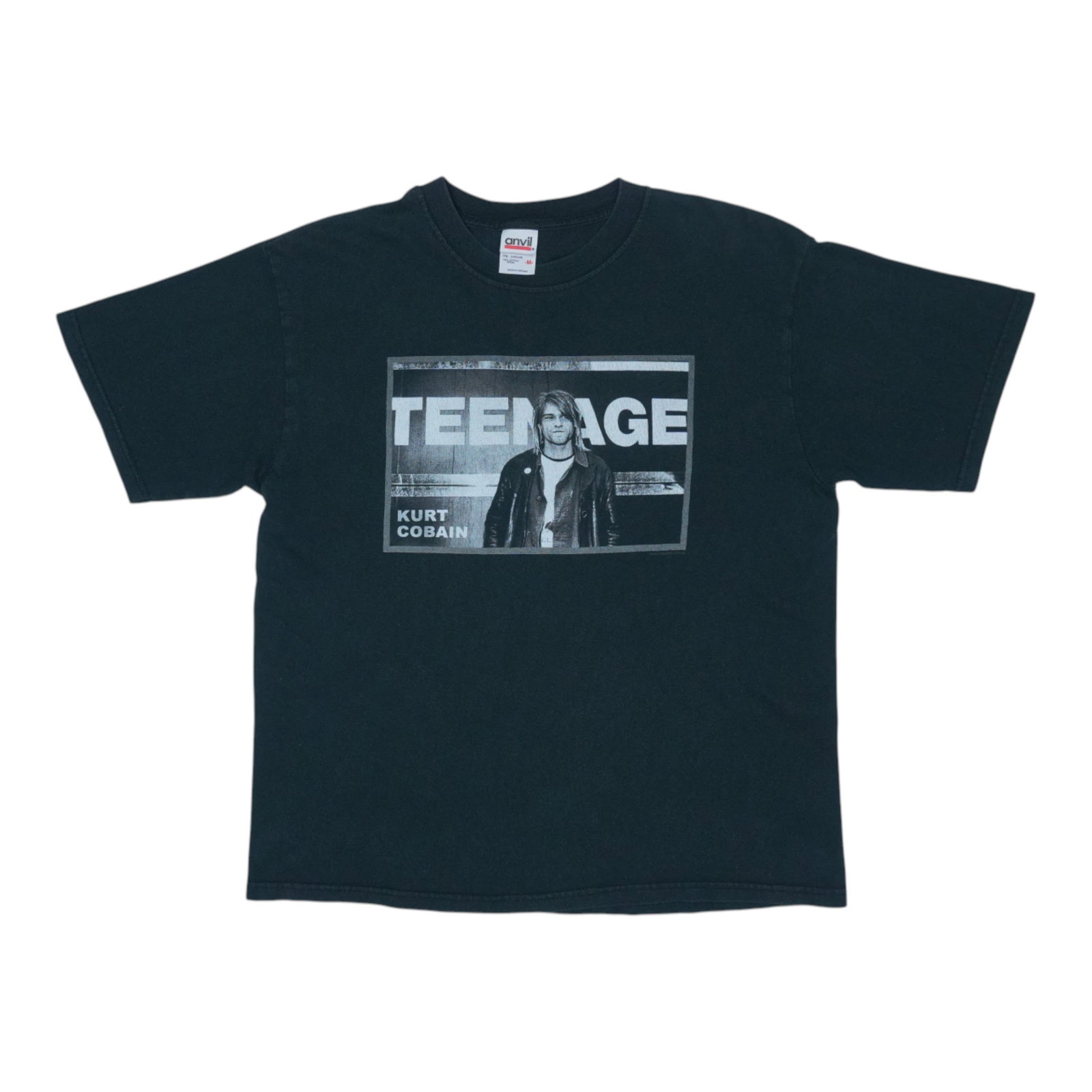 Teenage Kurt Cobain Shirt: Teenage Kurt Cobain Shirt Authentic vintage Teenage Sob Story shirt, featuring iconic graphics and bold typography. This rare find is a must-have for fans of the grunge era and Kurt Cobain's style.