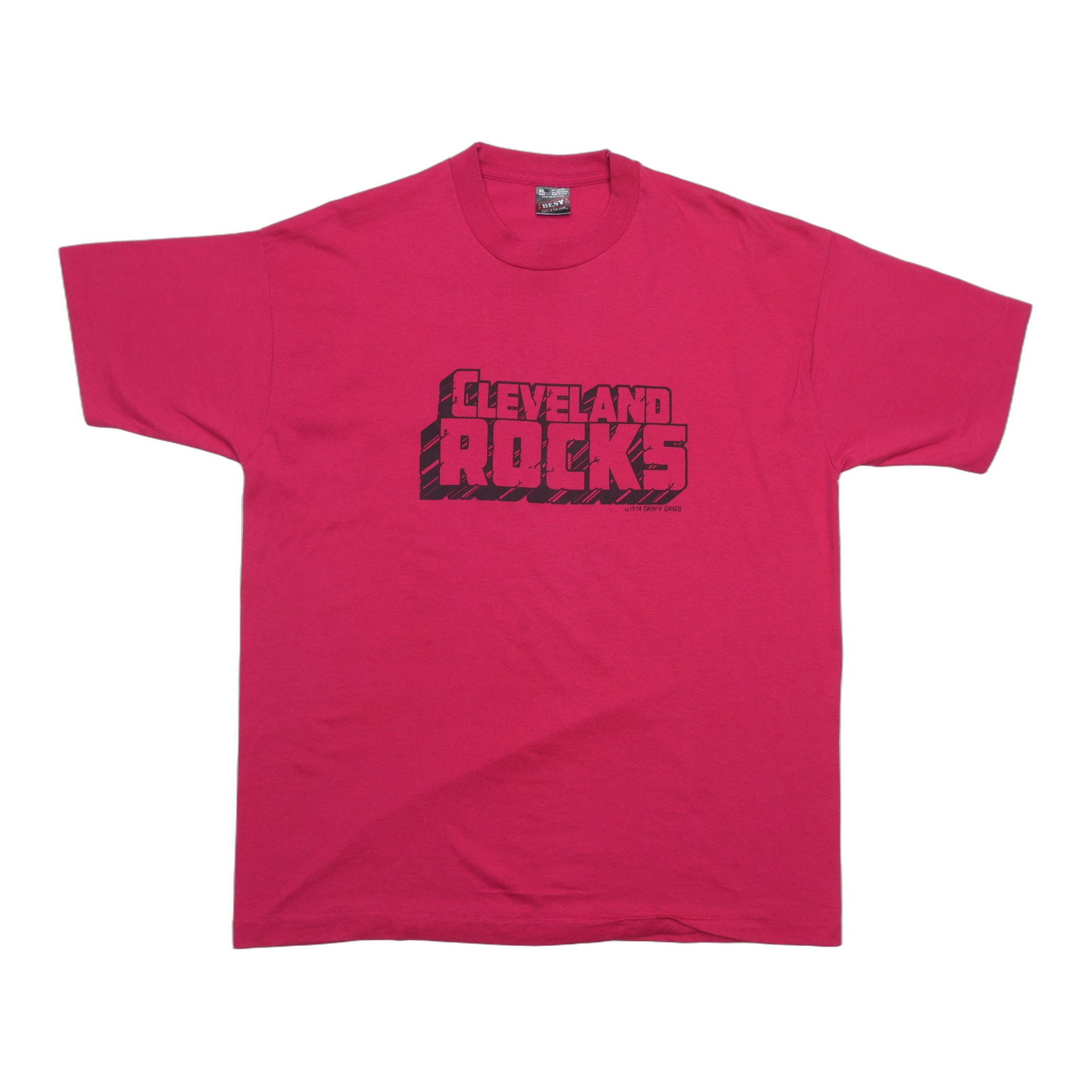1980s Cleveland Rocks Shirt: 1980s Cleveland Rocks Shirt Cleveland Rocks, the iconic 1980s rock band from Cleveland, Ohio. This vintage shirt proudly wears its musical heritage on its sleeve, featuring bold graphics and a nostalg