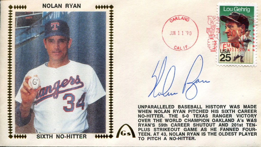 Ryan Nolan Autographed Gateway First Day Cover (1 of 1)