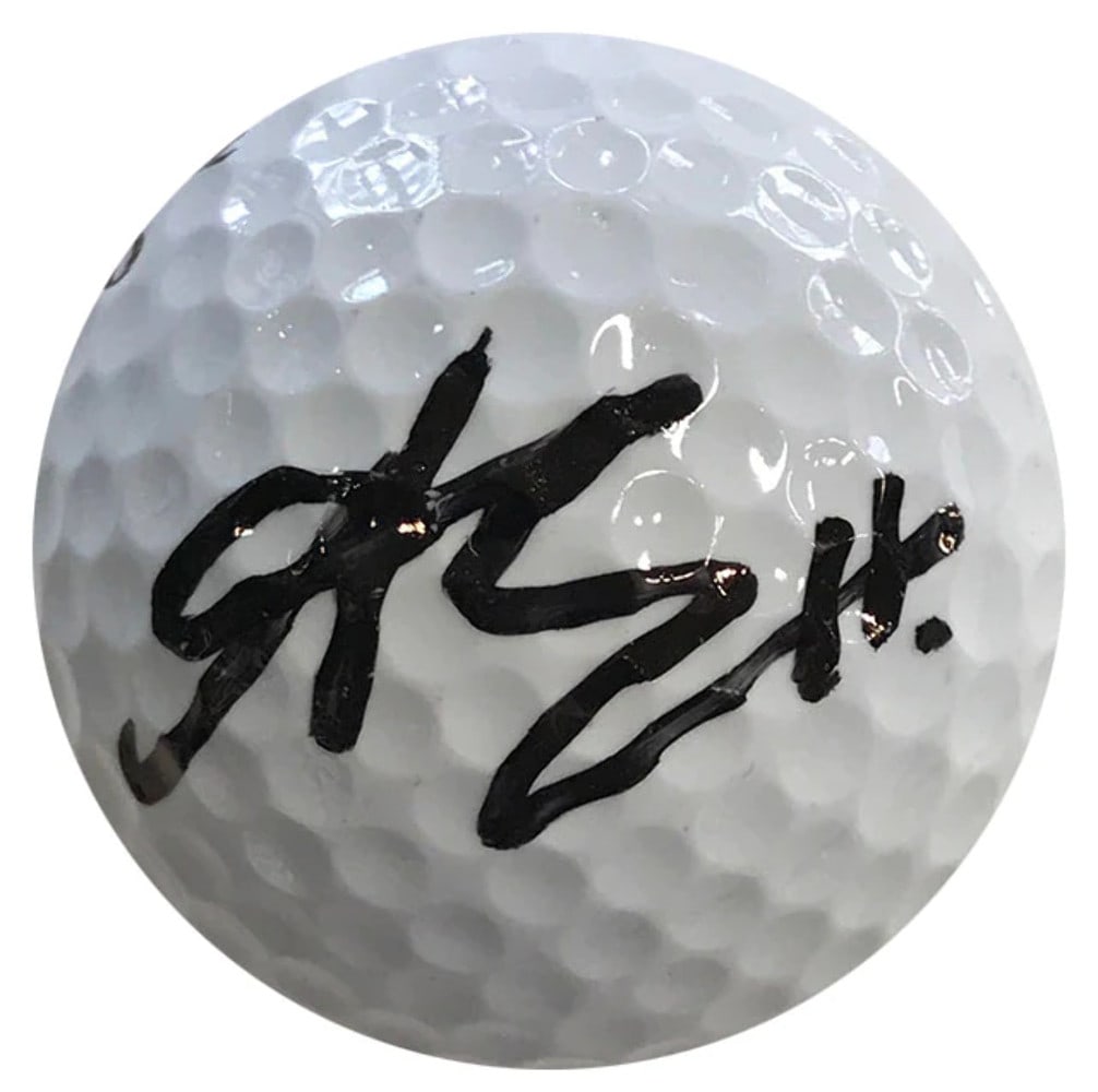 Scott Adam Autographed Top Flite 1 XL Golf Ball: Scott Adam Autographed Top Flite 1 XL Golf Ball Authentic Scott Adams Autographed Top Flite 1 XL Golf Ball. The James Spence Authentication (JSA) certified ball features a sharpie signature in black