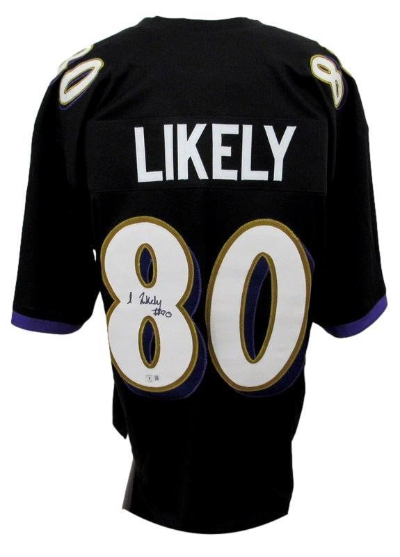 Beckett 186201 Likely Signed Custom Football Black Jersey Ravens Isaiah: Beckett 186201 Likely Signed Custom Football Black Jersey Ravens Isaiah This Beckett graded football jersey features the likely signature of Isaiah, a former Baltimore Ravens player. The jersey itself
