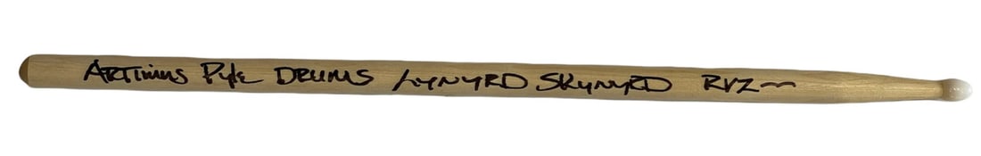 Artimus Pyle Autographed On-Stage Sticks Drum Stick (1 of 2)