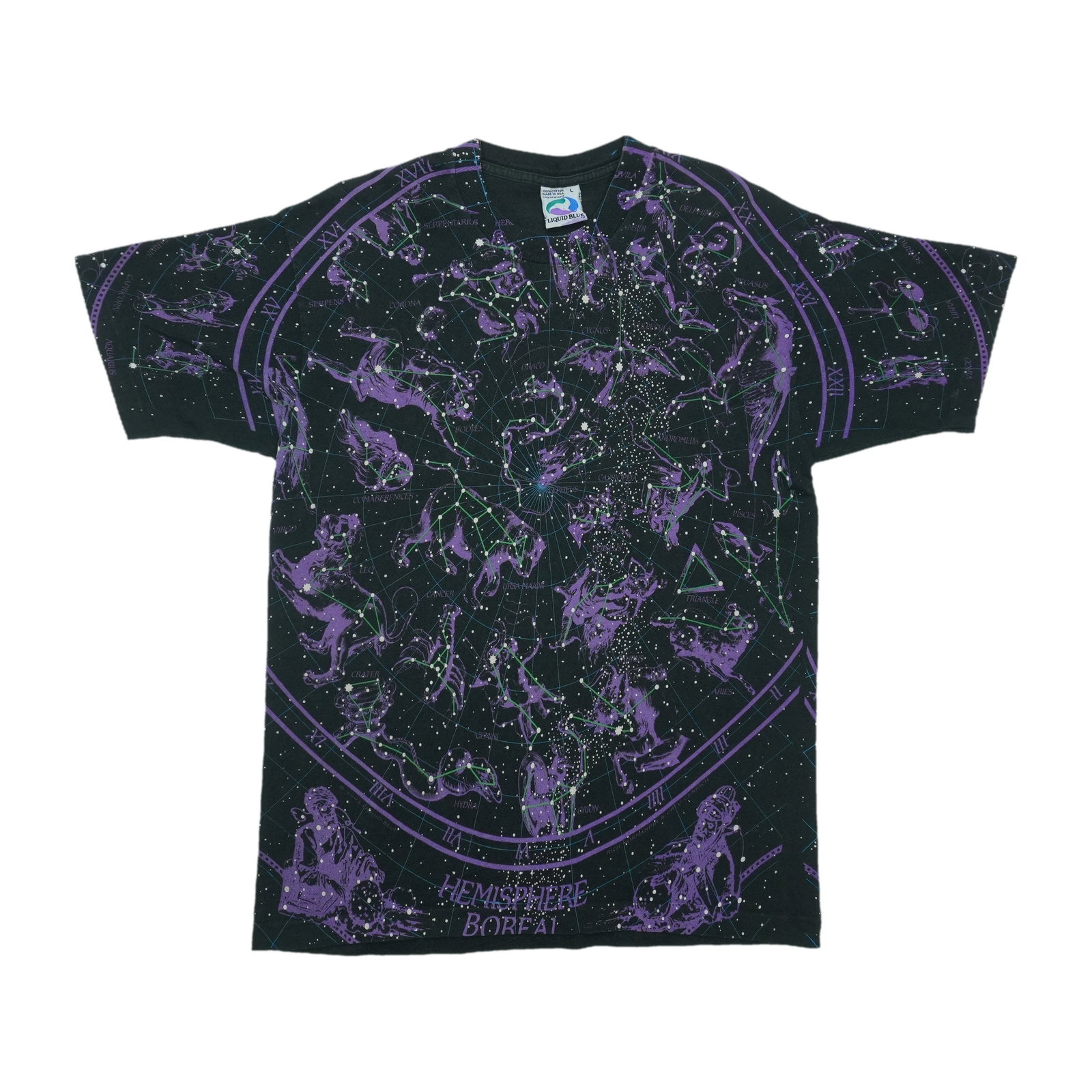 1993 Constellation Hemisphere Zodiac All Over Print Shirt: 1993 Constellation Hemisphere Zodiac All Over Print Shirt This vibrant 1993 Constellation Hemisphere Zodiac All Over Print Shirt is a blast from the past, featuring a colorful and eye-catching design 