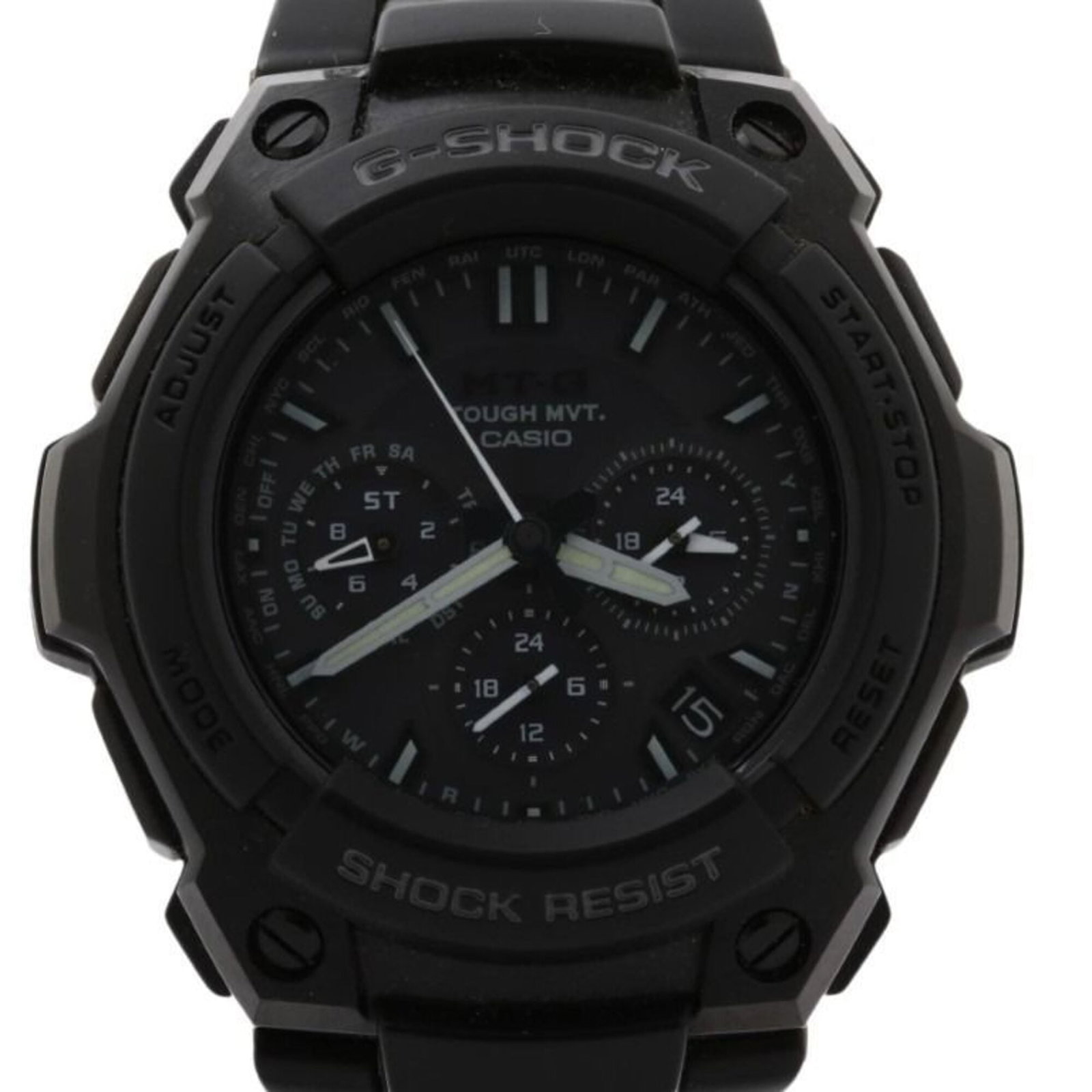 Casio Wristwatch: Casio Wristwatch Stainless steel construction provides durability and a sleek look. The solar-powered movement ensures reliable timekeeping without battery replacements. A classic black dial complemen