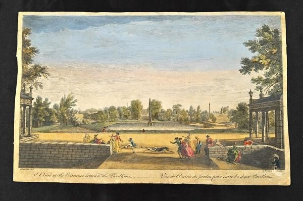 Antique 1750 J Couse Etching Stowe Gardens Buckinghamshire London View: Antique 1750 J Couse Etching Stowe Gardens Buckinghamshire London View Item Specifics: Artist: J. Couse Subject: Stowe Gardens Buckinghamshire England Material: Paper Style: Japanese Size: 25.4 x