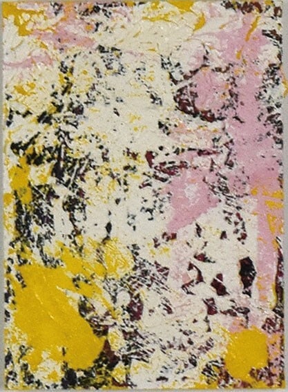 Steven Cox Oil on Paper Original Paintings Unique Work Abstract 2015 Y/ P (1 of 12)