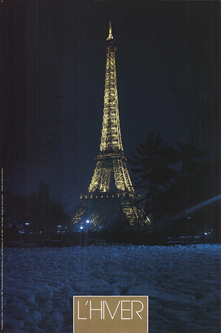 WINNIE DENKER La Tour Eiffel Offset Lithograph 1987 Contemp 36.25" x 24: WINNIE DENKER La Tour Eiffel Offset Lithograph 1987 Contemp 36.25" x 24 Item Specifics: Artist: Winnie Denker Brand: Denker Winnie Exact Year: 1987 Height: 36.25 Item Height: 36.25 Item Width: 24 Subj