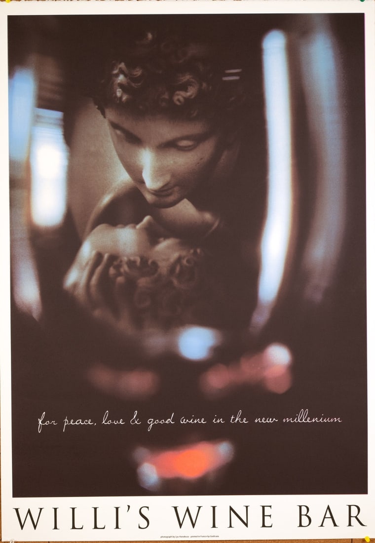 Vellum Paper Paris Hanabusa Lyu Willis Wine Bar 2001: Vellum Paper Paris Hanabusa Lyu Willis Wine Bar 2001 Item Specifics: Artist: HANNABUSA Unit Of Sale: Single Piece Size: Large Date Of Creation: 2000-Now Framing: Unframed Region Of Origin: paris Franc