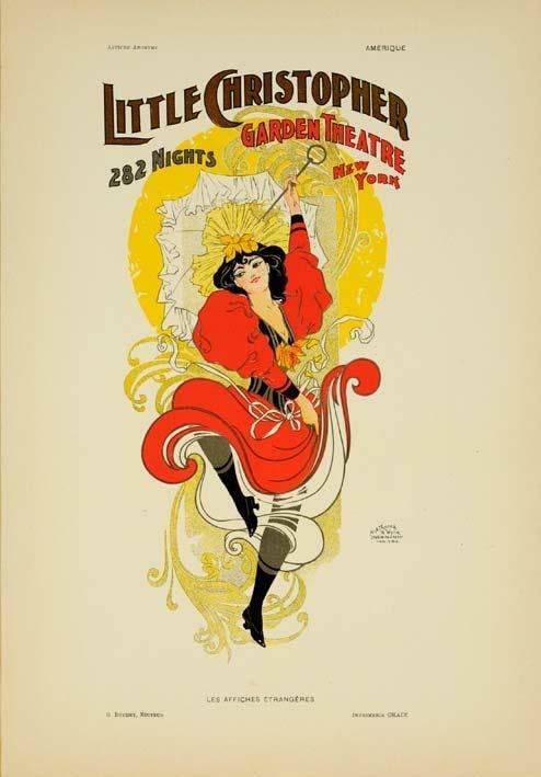 Vintage Poster Little Christopher For Affiches Etrangeres 1897 (1 of 1)