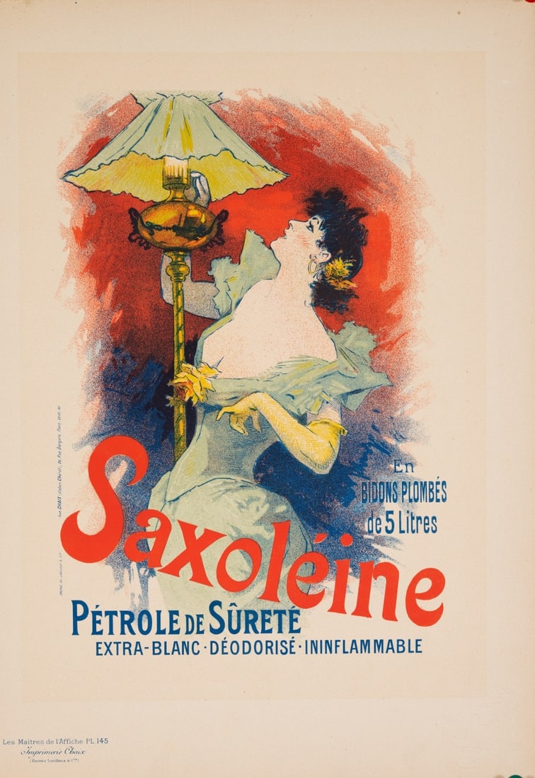 Maitres De Laffiche Saxoleine Stone Lithograph 1898 Jules Cheret Plate 145: Maitres De Laffiche Saxoleine Stone Lithograph 1898 Jules Cheret Plate 145 Item Specifics: Unit Of Sale: Single Piece Artist: jules cheret Size: Small Date Of Creation: 1898 Framing: Unframed Region O