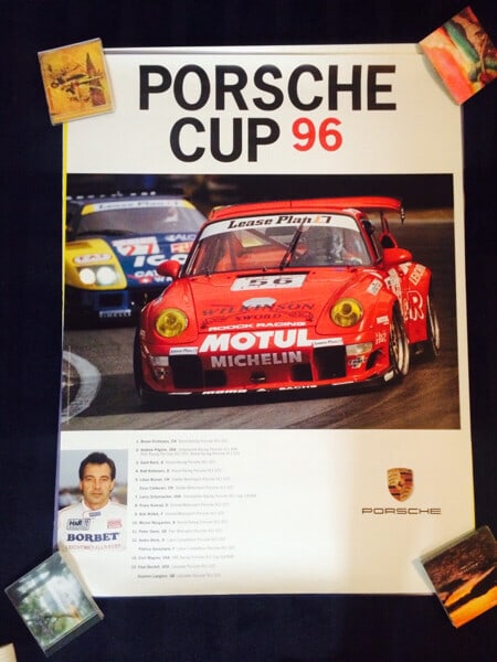 RARE Vintage Porsche Race Poster 1996 Cup 993 RS 4030inch (1 of 1)