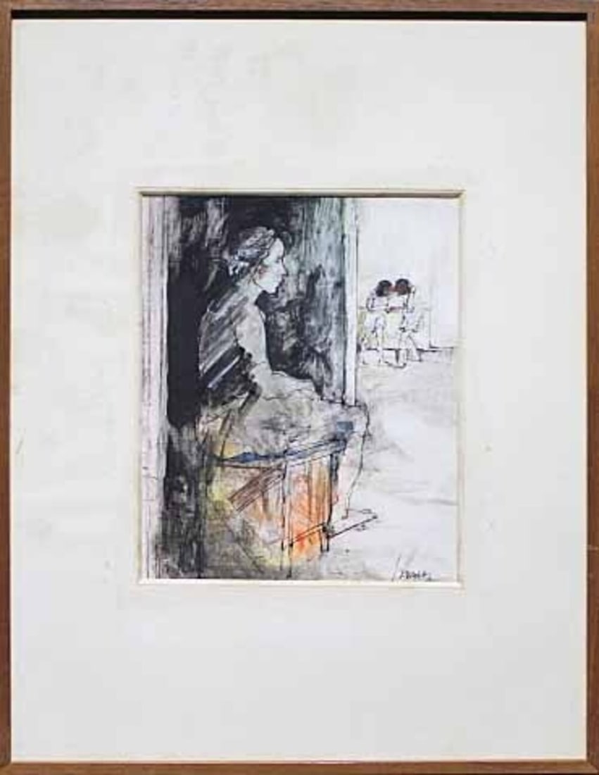 Jean Jansem Signed Figurative Woman Art Drawing Framed Sketch: Jean Jansem Signed Figurative Woman Art Drawing Framed Sketch Item Specifics: Artist: Jean Jansem Unit Of Sale: Single Piece Signed By: Jean Jansem Size: Medium Signed: Yes Material: Paper Framing: Fr