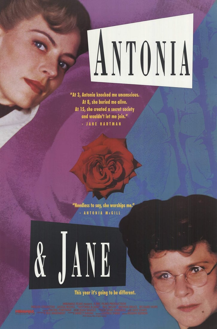 UNKNOWN Antonia & Jane 41 x 27 1991 Offset Lithograph (1 of 4)