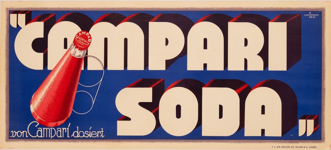 Deco Poster Drinks Italian Art 1934 Chiozzani Kobra: Deco Poster Drinks Italian Art 1934 Chiozzani Kobra Item Specifics: Artist: Kobra Chiozzani Unit Of Sale: Single Piece Size: Medium Date Of Creation: 1900-1949 Region Of Origin: Italy Framing: Unframe