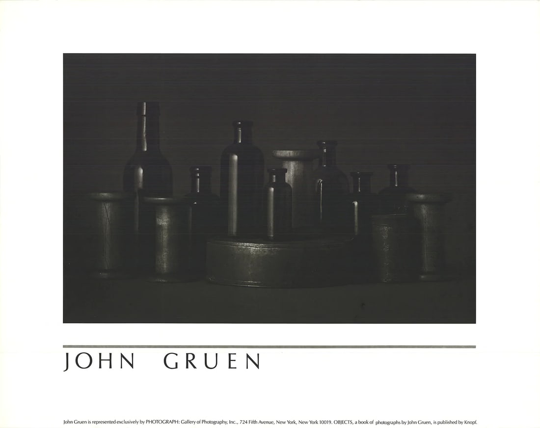 Offset Lithograph 19 x 24 Objects Cover JOHN 1985 Photograph (1 of 4)