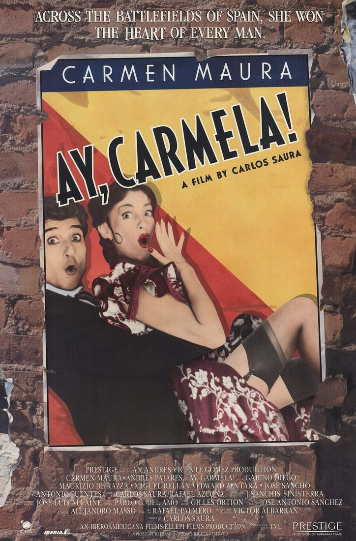 Carmela Ay 41 x 27 Offset Lithograph 1991 Artist (1 of 4)