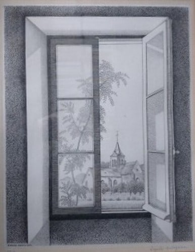 Kiyoshi Hasegawa Burin Engraving Half Open Window Signed 1956 Ltd Ed 37 50: Kiyoshi Hasegawa Burin Engraving Half Open Window Signed 1956 Ltd Ed 37 50 Item Specifics: Artist: Kiyoshi Hasegawa Subject: Still Life / Architecture Material: Paper (Burin Copperplate Engraving) Sty