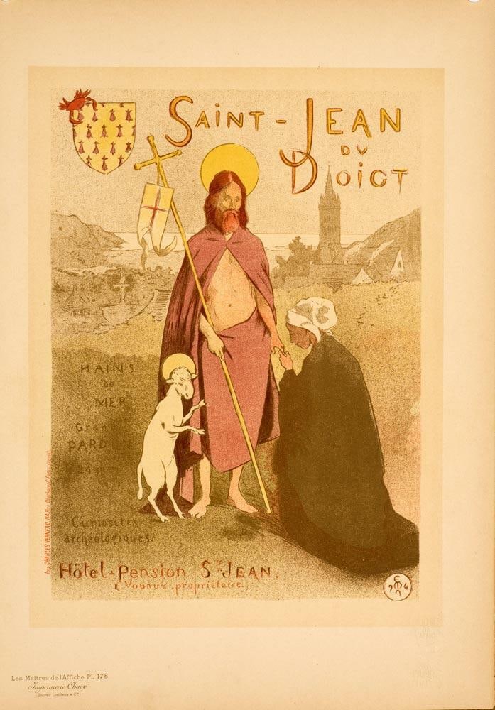 Saint Jean Diot Poster Saint Jean Diot By Maitres De L Affiche Original Vintage 1896 (1 of 1)